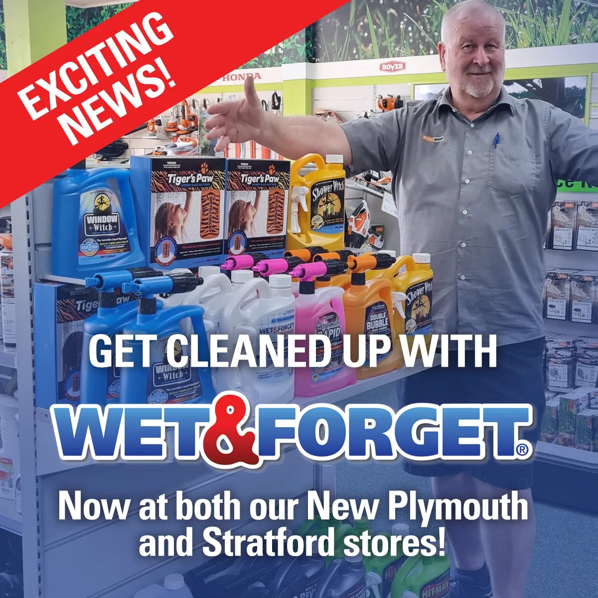 Wet And Forget August 2025 Stihl Shop New Plymouth Stratford